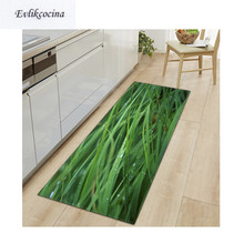 Free Shipping Green Grass  Non-Slip Absorbent Bath Mat Area Rug for Living Room Bedroom Floor Carpet Tapete Infantil 2024 - buy cheap