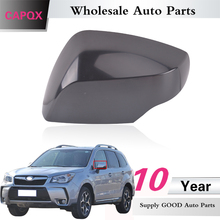 CAPQX Outside Rearview Mirror Cover For Subaru Forester Outback XV Impreza WRX STI Legacy rear view mirror shell housing Frame 2024 - buy cheap