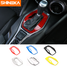 SHINEKA-Panel de engranajes de Interior de ABS, moldura de cambio, cubierta decorativa para Chevrolet Camaro 2017 + accesorios para coche 2024 - compra barato