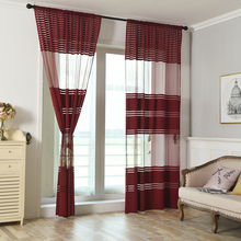 Solid Color Window Curtains For living Room Bedroom Floral Half Shading Curtains Window Treatment drapes Home Decor 2024 - buy cheap