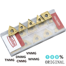 10PCS Original TNMG160404 TM T9125 TNMG 160404 TM T9125 CNMG120404/08 WNMG DNMG VNMG External Turning Tool Carbide Inserts 2024 - buy cheap