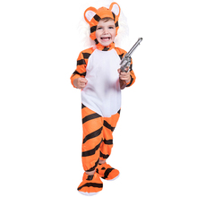 SNAILIFY Cute Cartoon Infant Tiger Jumpsuit Children Halloween Costume for Kids Animal Toddler Birthday Carnival Party Outfit 2024 - buy cheap