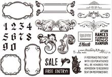 Frame Clear Stamp for Scrapbooking Transparent Silicone Rubber DIY Photo Album Decor 1429 2024 - buy cheap