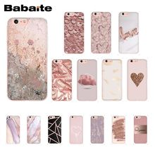 Gold Rose Love heart Phone Case for iphone 11 12 Pro Max 8 7 6 6S Plus X XS MAX 5 5S SE XR 12mini 2024 - buy cheap