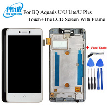 For BQ Aquaris U / Aquaris U Lite/ Aquaris U Plus LCD Display Touch Sensor Panel Screen Digitizer Assembly Parts With Frame 2024 - buy cheap