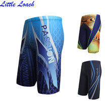 Men Swim Trunks Male Printing Boxer Swimming Shorts 2018 New Style Surf Swimsuit Elastic Bathing Suit Long Swimwear Size L-XXXL 2024 - buy cheap