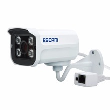 Escam-minicámara IP tipo bala QD300, 1,0 MP, HD, 720P, Onvif, P2P, IR, vigilancia al aire libre, visión nocturna, infrarroja, CCTV de seguridad 2024 - compra barato