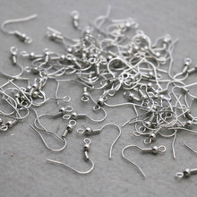 50PCS Silver-plate Agraffe Fittings for Accessory DIY hook Machining Ornaments metal parts 19mm wholesale Jewelry Making Design 2024 - buy cheap