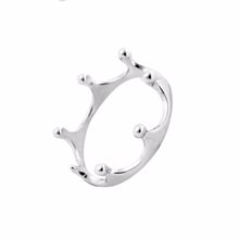 Wholesale 10pcs/Lot Imperial Crown Ring Minimalist Jewelry Rings For Men Women Couples Kids Can Mix Color 2024 - buy cheap