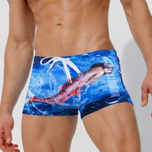 Summer Swimwear Sexy Men Low Waist Beach Swimming Trunks Nylon Quick Dry Breathable Board Shorts Male Mayo Surfing Swimsuit 2024 - buy cheap