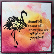 Sihuette molde de metal de flamingo, estêncil para scrapbooking decorativo faça você mesmo, relevo, cartões de papel, artesanato, corte diy 2024 - compre barato