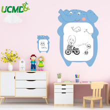 Cartoon Design Creative Animal Wall Sticker Writing Erasable Sticker With Self-adhesive Waterproof For Wall Baby Room Home Decor 2024 - buy cheap