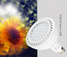 10pcs 36W 36 leds E27 Par30 LED Bulb 85-265V Warm White/white  4000K/6000K LED spotlight for track USA Japan and Euro indoor use