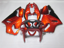Kits de carenagem personalizados para kawasaki zx 7r 1996 1994-2007 1997 ninja zx7r 1996-03 abs preto marrom kit de carenagem de motocicleta sz10 2024 - compre barato