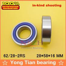 High quality Non-standard bearing 62/28 62/28-2RS 28*58*16 mm deep groove ball bearing 2024 - buy cheap