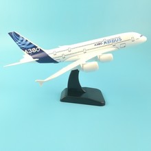 JASON TUTU-modelo de avión AIRBUS A380, 20cm, modelo de avión 1:200, Avión de Metal fundido a presión, juguete de regalo 2024 - compra barato