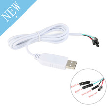 1 шт. кабель для загрузки USB к RS485 CH340 кабель для передачи данных линия связи 485 конвертер 1 метр для Arduino 2024 - купить недорого