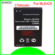 ISUNOO 10pcs/lot 1700mAh Rechargeable Replacement BL6425 BL 6425 Lithium Battery For fly fs454 Batteries 2024 - buy cheap