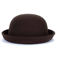 Шляпа-федора шерстяная, фетровая, детская 2024 - купить недорого