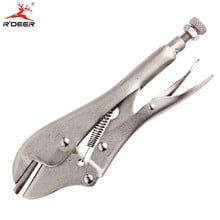 R'DEER  7" Locking Pliers Vice Grip Multifunctional Crimping Pliers Refrigeration Tool For Sealing 2024 - buy cheap