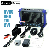 IV8C монитор камеры видеонаблюдения, профессиональный инструмент для тестирования CCTV дисплей 5 дюймов 8MP AHD TVI 8MP CVI CVBS CCTV камера тестер монитор PTZ 2024 - купить недорого