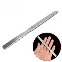 1 Pcs Stainless Steel Foot File Cuticle Spoon Pusher Dead Skin Fork Callus Rasp Remover Professional DIY Manicure Pedicure Tool 2024 - buy cheap