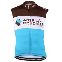 2018 AG2R  TEAM Summer Sleeveless Cycling Vest Mtb Clothing Bicycle Maillot Ciclismo Bike Clothes 2024 - buy cheap