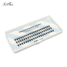 10boxes Eyelash Set 60 PCS Individual 6/8/10/12mm Thick C Curl Fake False EyeLash Extensions Knot 2024 - buy cheap