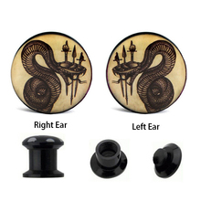 JUNLOWPY Logo Black Acrylic Ear Plug Flesh Tunnel Body Jewelry Screw Earring Lobe Stretcher Eyelet Expander Mix 4-16mm 80/160PCS 2024 - buy cheap