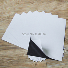 A4 5Sheets Flexible self adhesive soft rubber Magnetic Sheet board 0.5mm For DIY Art Photo Spellbinder Dies/Craft 297x210x0.3mm 2024 - buy cheap