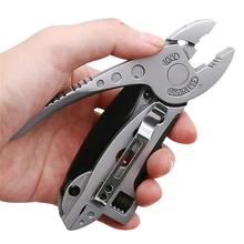 Outdoor Survive Camp Fold Multi Tool Knife Repair Adjust Screwdriver Wrench Jaw Plier multifunction spanner gear kit survival 2024 - buy cheap