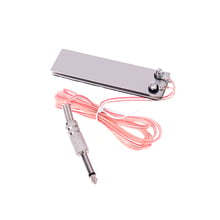 Stainless Steel Mini Foot Pedal Switch Controller 5ft Clip Cord Tattoo Accessory Tools Tattoo Power Supply Machine Footswitch 2024 - buy cheap