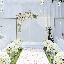 Nuevos accesorios de boda DIY flores artificiales pared Sen serie Flor de seda Artificial fila arco boda arreglo decoración Anti-corrosión 2024 - compra barato
