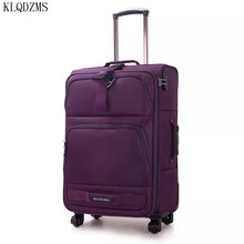 KLQDZMS 20/24/28Inch Multifunctional Oxford  Rolling  Suitcase Outdoor Travel High Quality Trolley Luggage Classic Bag 2024 - buy cheap