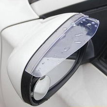 Pegatina de espejo retrovisor del coche, burlete de CEJA para lluvia para Peugeot 307, 206, 308, 407, 207, 3008, 406, 208, 508, 301, 2008, 408, 5008 2024 - compra barato
