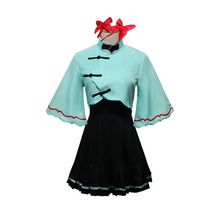 Disfraz de Brdwn V + para mujer, traje de Cosplay de Luo Tianyi, uniforme escolar Retro de la República de China 2024 - compra barato