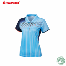 2020 New Arrival Kawasaki Unisex Shirts With Collar Function Material Badminton Clothes Fast Dry For Lover 2024 - buy cheap