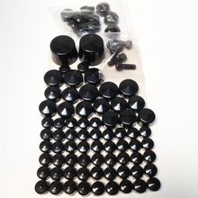 Motorcycle ABS Bolts Toppers Caps Kit Engine Bolts/Transmission Bolts Pack For Harley Davidson Dyna Softail Twin Cam 2007-2012 2024 - buy cheap