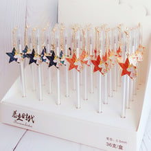 2 pcs/lot Lovely Unicorn Creativity Five-Pointed Star Pendant Gel Pen Ink Pen Promotional Gift Stationery School & Office Supply 2024 - buy cheap