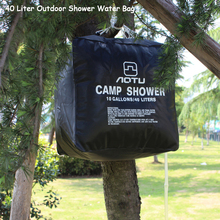 40l saco de água dobrável energia solar pvc chuveiro saco acampamento ao ar livre caminhadas escalada saco para armazenamento de água 2024 - compre barato