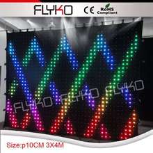 New product colorful led light  stage curtain beautiful backdrop 2024 - buy cheap