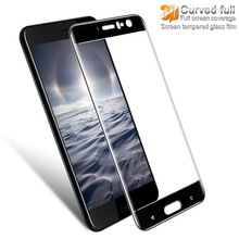 Для HTC U11 закаленное стекло Оригинальное 9H 3D полное покрытие экрана Взрывозащищенная защитная пленка для HTC U11 Ocean 2024 - купить недорого