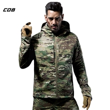 CQB Outdoor Tactical Military Winter Hiking Camouflage Jackets Men's Fleece Thermal Coat Water Repellent Clothes for Hunting 2024 - buy cheap