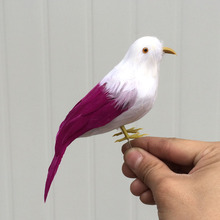 cute simulation small sparrow toy polyethylene & furs bird model gift about 16cm 1375 2024 - buy cheap