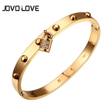 Hot Selling Crystal Bracelets Jewelry Titanium Steel Bracelets & Bangles Shiny Crystal Bead Gold Bracelet for Women Wedding Gift 2024 - buy cheap