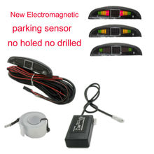 Sensor de aparcamiento electromagnético con pantalla led, sin agujeros, envío gratis, U303 2024 - compra barato