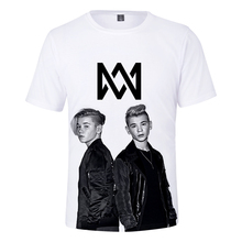 Marcus&Martinus 3D Printed Fashion T-shirts Women/Men Summer Short Sleeve Tshirt Casual 2019 Hot Sale Trendy Streetwer Tee Shirt 2024 - buy cheap
