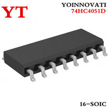  100pcs/lot 74HC4051D 74HC4051 4051 SOP16 IC best quality 2024 - buy cheap