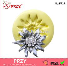 Fondant Cake Decoration Mold Soap Mold 100% Food Grade Raw Material Jelly Mold No.f322 Sunflower Shaped Silicone Moulds PRZY 2024 - buy cheap