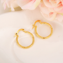 2pairs Brazil Gold Color Women Party Wholesale Jewelry Gift Fashion Earrings kids earring Arab gift african girls earring 2024 - buy cheap